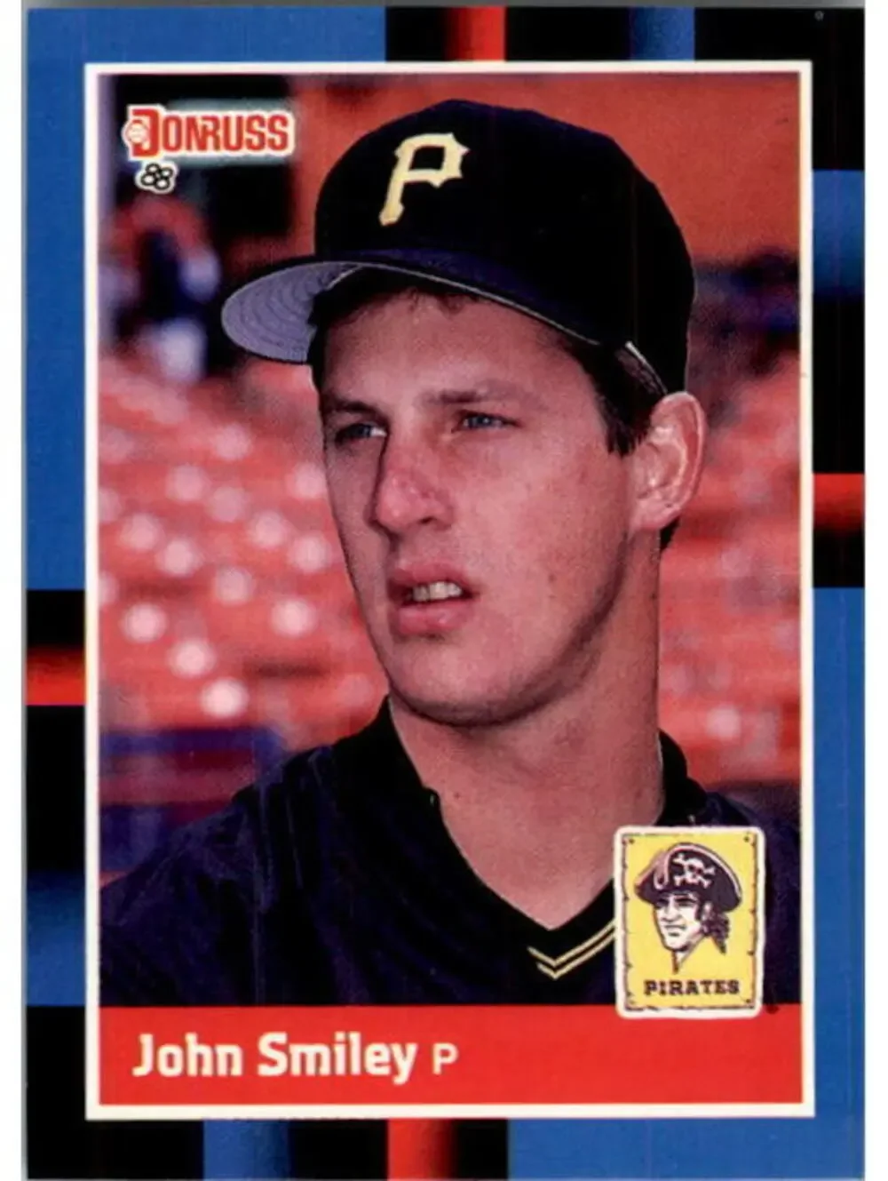 1988 John Smiley Donruss Baseball Card #449